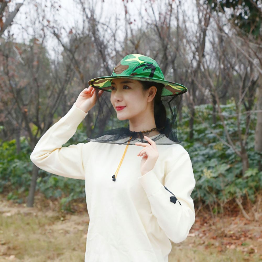 قبعة واقية من النحل مع شبكة مض - مراجعة Agriculture Farming Hats وسعره