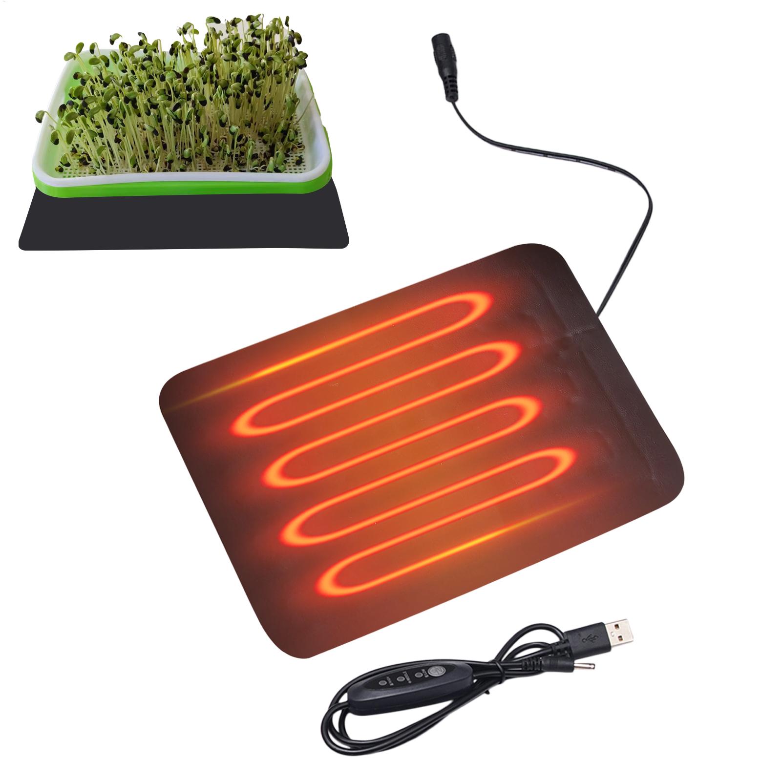 بساط تسخين للشتلات بقوة 8.5 وا - مراجعة Seedling Heat Mat وسعره